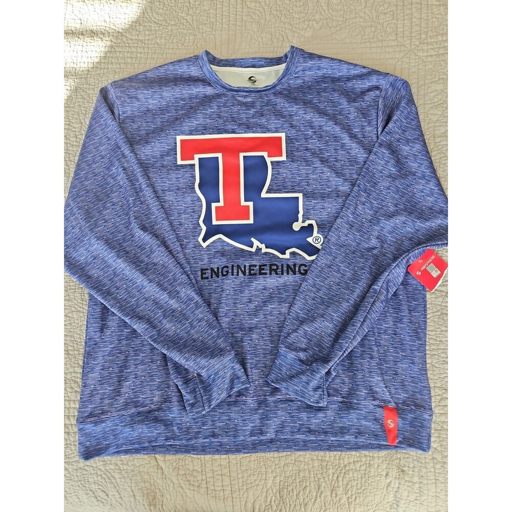 Louisiana Tech Blue Sweatshirt Prosphere 2XL School Of Engineering NWT
